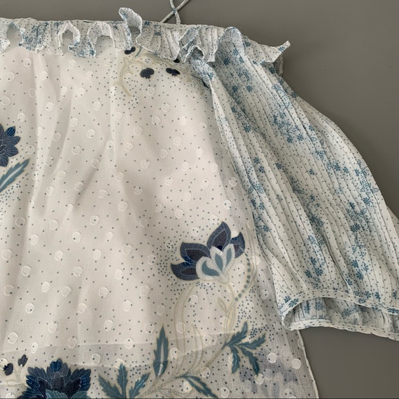 See by Chloe floral off the shoulder top - Picture 6 of 7